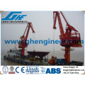 30Ton fixed offshore floating ship portal crane